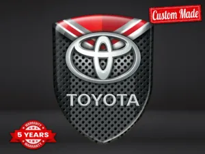 Toyota Auto Silikon Abzeichen Pro Max Robust Elegant Layout